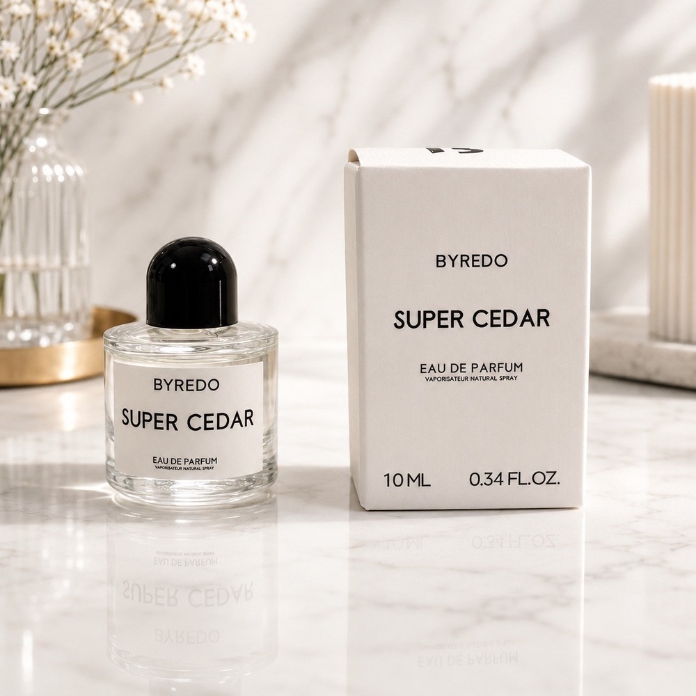 Byredo Super Cedar Eau de Parfum Mini Travel Splash Dabber Size 10 mL